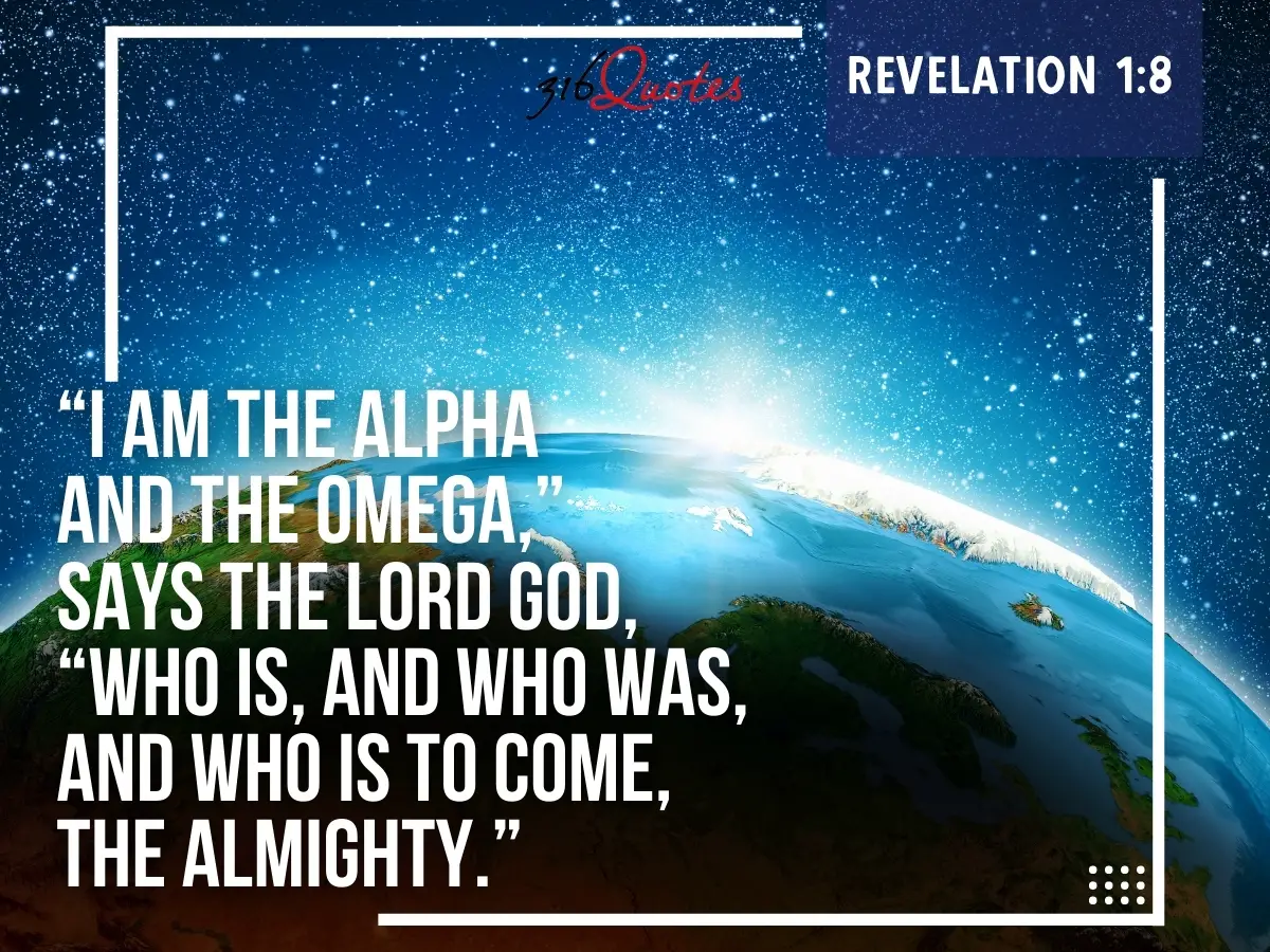 I Am The Alpha And The Omega - Revelation 1:8